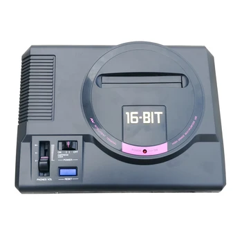 Klasiskās Ķīnas-made retro MD Spēļu konsole mega drive spēļu konsoles atbalsts kādreiz vadīt spēles Atbalsta HD izeja