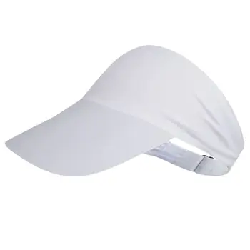 Unisex Tukšs Top Beisbola Cepure Ar Slīpumu, Krāsains Ātri Sausas Galvas Hat Visor