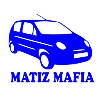 Mafijas Auto Uzlīmes, Augstas Kvalitātes Modes Automašīnas Logu Apdare Personības Pvc Ūdensnecaurlaidīga Decal Melni/balti, 18 cm*14cm