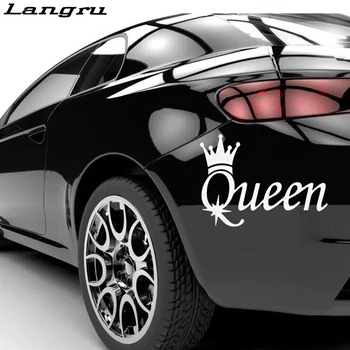 Langru Karaliene Stilu Modes Personības Vinila Decal Uzlīmes uz Auto, Automašīnu Klēpjdatoru Logu Apdare Jdm