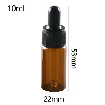 3/2/1ml Mini Tukšs Esstenial Konteineru Smaržu Pudeles Pilinātāju Stikla Naftas Portatīvo Ar Kosmētiku, Stikla Aromterapijas X6O2