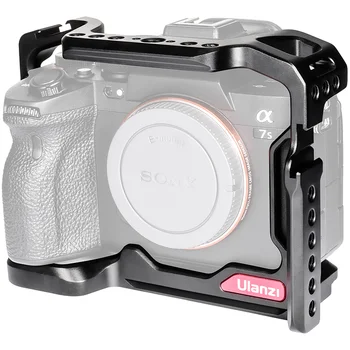 UURig Metāla Kamera, Būris Sony A7SIII A7S III Iekārta Ar Aukstu Apavu Arric Atrast Caurumu Mount AIZPILDĪT Gaismas Mikrofons