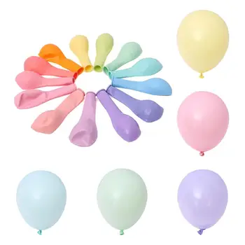 100gab 10inch Lateksa Balonu Macaron Krāsu, Kāzu Dekorēšana Baloons Bērnu Dzimšanas dienas ballīti valentīndienas Dekori Balonu