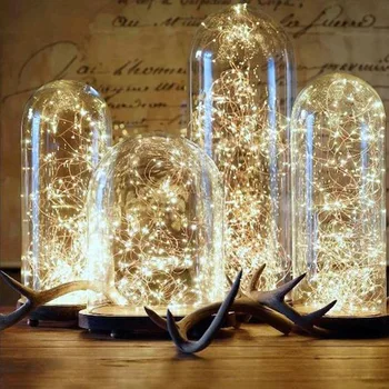 Ziemassvētku rotājumi mājas dekoru, kas Darbināmi ar 5V Baterija, LED gaismas, lai telpu navidad 