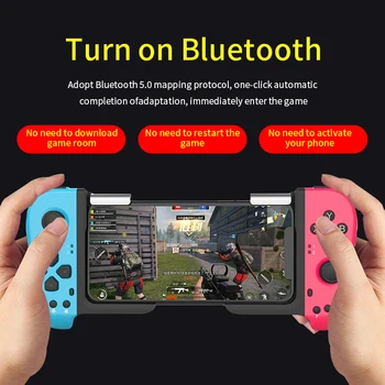 Bluetooth Gamepad ar Vienu roku Elastīgus Spēļu Kursorsviru Bezvadu Spēļu Kontrolieris iOS Android Mobilā Telefona Bluetooth TV 2020