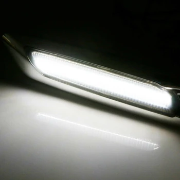 2gab White LED Sānu Gabarītlukturi Pagrieziena Signāla Gaismu-BMW 1 3 5 Sērija E81 E82 E87 E88 E90 E91 E92 E93 E60 E61, Melns