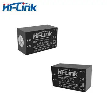 50gab/daudz jaunu Hi-Link ac dc 24v 3w mini barošanas modulis 220v izolētas pārslēgt režīms intelligent modulis HLK-PM24