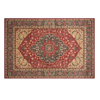 Maroka Retro stila Ziedu Paklāju paklāju ,liela izmēra dzīvojamā istaba, kafijas galdiņu, paklāju, taisnstūra , Pastorālā apdares mat guļamistaba mat