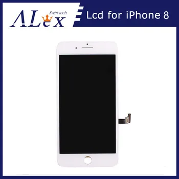 10pcs nekustamā tinama iPhone 8G LCD Displeja stikls Digitizer Ar Labu 3D Touch jauku krāsu Ekrānu Nomaiņa, Montāža bezmaksas DHL