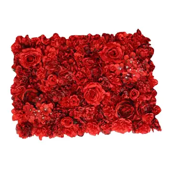 40*60 mākslīgo ziedu sienas panelis rožu hydrangea kāzu fona dekors puse viesnīcas Ziemassvētku puķu sienas, paklāja
