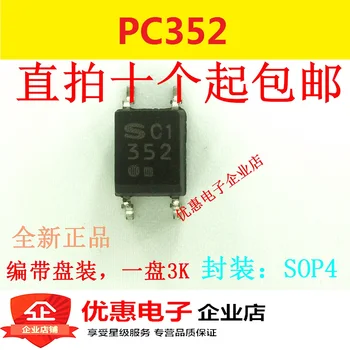 Jauns oriģināls PC352NT SOP-4 pin optocoupler