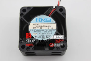 NMB-MAT 1608KL-05W-B50 T07 Serveru Dzesēšanas Ventilators 24V DC 0.11 A 40x40x20mm 2-vadu