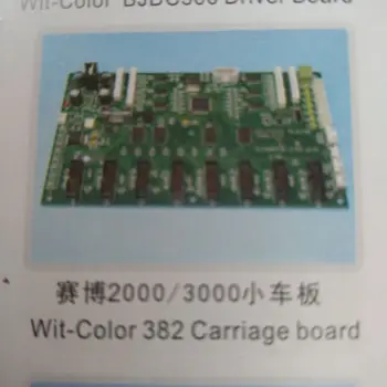 Sākotnējā Solvent printeri Smart 600 Asprātība krāsu Ultra2000 3000 Xaar 382 drukas galviņa valdes XJ380CB-v30.pcb kuģa
