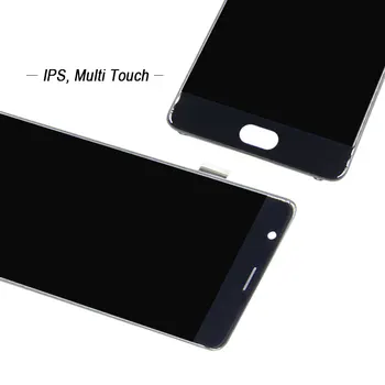 Par Oneplus 3 / Oneplus 3T Lcd Displejs Digitizer Touch Ekrāns Ar Rāmi Remonts Daļa / 1+3 / 1+3t Lcd A3000 A3010 A3003