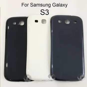 Atpakaļ Mājokli Par Samsung Galaxy S3 i9300 Aizmugures Atpakaļ Plastmasas Vāks, Apvalks Akumulatora Vāciņu Nomaiņa Oriģināls, Jauns Logo