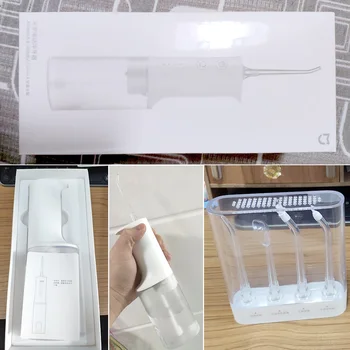 Xiaomi Mijia Mutvārdu Irrigator Portatīvo Ūdens Flosser Strūklas Tīrīšanas Protezēšana Tīrāku Zobu Bakstāmo Iemuti Zobos