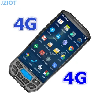 Wifi LTE, 3G/4G GPS izturīgs IP65 android 7.0 rokas termināla 1D 2D PDA svītrkodu skeneri ar ekrānu