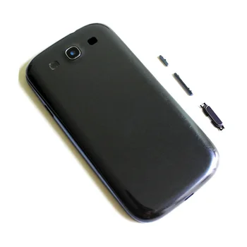 Jaunu i9300 i8190 Priekšējais Rāmis Samsung Galaxy S3 / S3 mini Priekšējā Plāksne Bezel Korpusā Ar Pogu Home