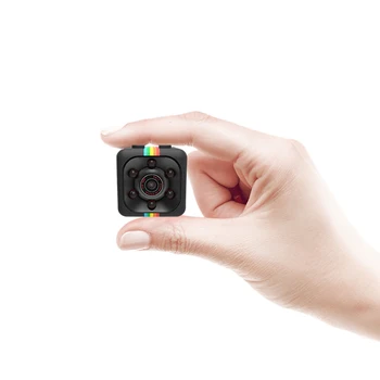 SQ11 Mini Kamera ar Plauktiņu HD 1080P Mikro Sporta Kameru Ieraksti Nakts Redzamības Rīcības Sensors, WIFI, Kamera, TF Kartes Atbalsts