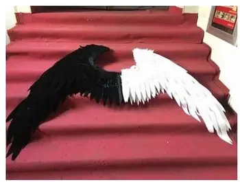 2016 krāsa balta eņģeļa spārnus aksesuārus catwalk show aksesuārus festivāls Eņģeļa Spalvu spārni Loga aksesuārus, apakšveļu catwalk