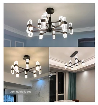 Radošās dzīves telpu lustras pēc mūsdienu minimālisma dizainers personības guļamistaba gaismas luksusa modelis istabas lampas