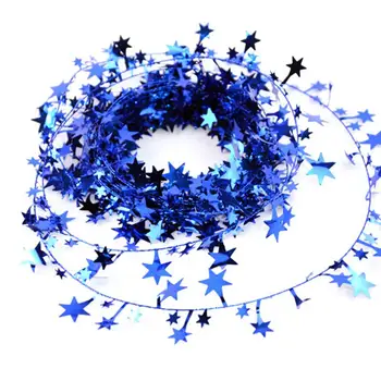 5 M eglē Karājas Zvaigžņu Priežu Vizulis Zvaigznes Rotangpalmas Vainags Ziemassvētku Rotājumi Rotājumu 5Colors