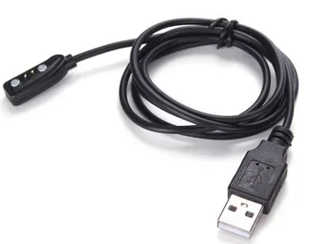 DHL bezmaksas.100pcs/daudz USB Uzlādes Kabelis, Lādētājs PebbIe Smart Skatīties USB lādētāja vads