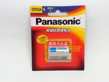 Jaunas, Īstas Panasonic CR123A CR 123A 3 V Litija CR17345 Akumulatoru, Fotokamera neuzlādējamas Baterijas