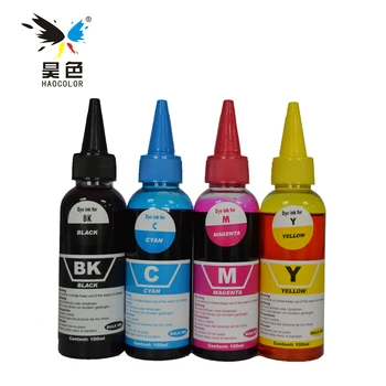 4* 100 ml piepildīt krāsu tinte canon mp287 mg2570 mg5350 mg4250 mg2500mg5140 426 spilgtu krāsu tintes printeris