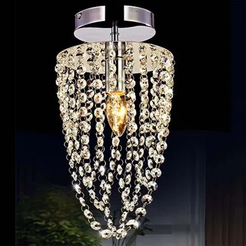 Vintage kristāla gaismeklis suspendu lustras apgaismojums lamparas de techo colgante moderna mūsdienu led lustras hanglampen
