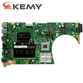 Akemy S551LB Mainboard Par ASUS S551LN S551LB S551L Vivobook Klēpjdators mātesplatē I7-4500U GT740M 4G RAM REV2.2 Tests