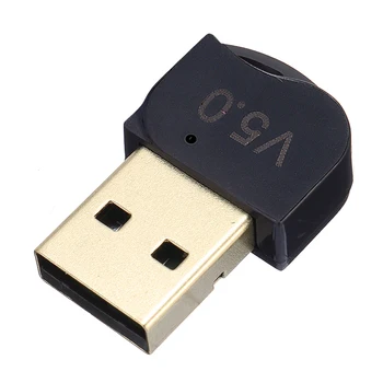 USB bluetooth Dongle 5.0 Stereo Audio Raidītājs Uztvērējs Piemērots PC Win 10 8/XP DATORU, Adapteri, bluetooth Uztvērēju, Raidītāju