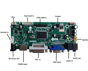 Par LP173WD1(TL)(H4)/(TL)(H5) 1600X900 17.3 collu Panelis Ekrāna M. NT68676 HDMI, DVI, VGA LED LCD L Kontrolieris valdes Komplekts DIY