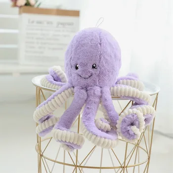 Plīša Gudrs Astoņkāji, Lelles, Mīkstās Rotaļlietas, Kas Pildīti Ar Jūras Dzīvnieku Dzimšanas Dienas Dāvanas Pulpo Garastāvokļa Maiņa Astoņkāji Pildījumu Dzīvnieku Juguetes