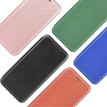 Flip Case For Xiaomi Mi 10 Pro Lite Oglekļa Šķiedras Ādas Segumu Adsorbcijas Maku, Telefonu Gadījumā Par Xiaomi Mi, Ņemiet Vērā, 10 Pro Lite Capa