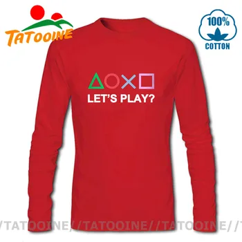 Retro PS Logo T krekls Xbox Vedeo Spēles play station T-krekls Vīriešu Tee kreklu Hip Hop Kokvilnas Pieņemsim Spēlēt PS1 PS5 garām Piedurknēm zēniem