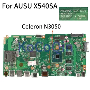 KoCoQin Portatīvo datoru mātesplati Par AUSU X540SA Mainboard REV 2.1 SR29H CELERON N3050 pārbaudīta Ar 4G RAM