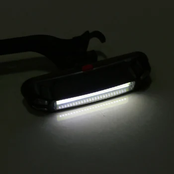 LED Velosipēda Aizmugurējās Gaismas, Drošības Velosipēds Brīdinājuma Flash Velosipēdu Taillight Ūdensnecaurlaidīgs Velo Lukturu USB Lādējamu Aizmugures Gaismas