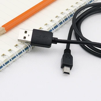 Mini USB Kabelis V 2.0 Mini USB uz USB Ātrās Uzlādes Datu Kabeli, Lai Mobilo Tālruni, Digitālo Kameru, HDD MP3 MP4 Atskaņotājs Tabletes GPS