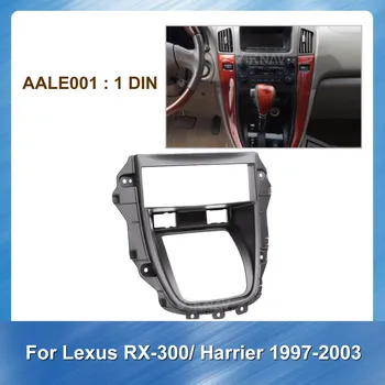 1DIN Auto Radio Fascijas Par LEXUS RX-300/TOYOTA Lija 1997-2003 dash mount kit Apdares facia panelis paneļa