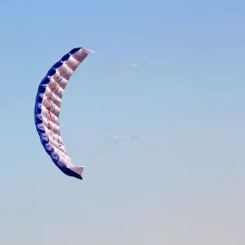 Pieaugušo Rotaļlietas Izpletni Dual Līnijas Triks Kite Parapente Parafoil Neilona Sporta Kite Ceļojumu Paragliding Kitesurf Sporta Rotaļlietas