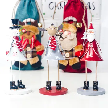 Mini Cute Ziemassvētku Rotājumi Ziemassvētku Dekoratīvi Kaltas Dzelzs Kulons Ziemassvētku Mājas Dekori Mājas Ziemassvētku Un Jaunā Gada Dāvanas