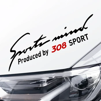 Par Peugeot 308 Atstarojošs Lampas, Uzacu Lukturis Aizraujošs Sporta Stils Auto Uzlīmes Auto Piederumi Auto Decal Apdare