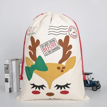 Dropship Santa Lielu Maisu Ganāmpulka Lielo Dāvanu maisiņi Izsmalcinātu Ziemassvētku Dienā Dekorēšanai Ziemassvētku Santa Claus Xmas Dāvanas somas