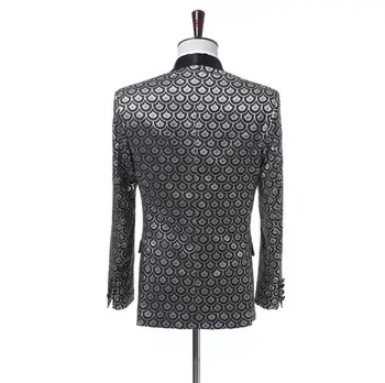 S-5XL (uzvalks+bikses) 2018 Vīriešu Jaunu biznesa Casual slim uzvalks uzstādīt Modes Plus lieluma banketa formālu kleita vīriešu uzņēmēja kostīmi
