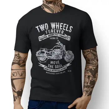 Karstā Pārdošanas Amerikāņu Motociklu Rocket III Roadster Iedvesmoja Motociklu Mākslas T-krekli, t-veida krekls