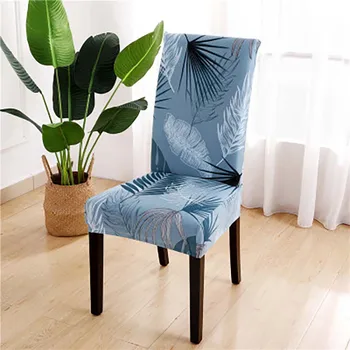Modes Spandex Elastīgās Ģeometriskā Drukāt Krēslu Pārvalki Ēdamistaba Kāzas Puses Banketa Universālā Izmēra Stiept Krēsla Pārsegs