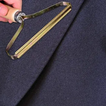 Rokasgrāmata Attvaicētājs Apģērbu, Vilnas Dreb Drēbes Nazis ķīmiskā Tīrīšana Veikals Mētelis Double-sided Matu Noņemšanas Artefakts