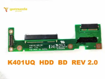 Oriģināls par Asus K401UQ HDD valdes K401UQ_HDD_BD REV 2.0 pārbaudītas labas bezmaksas piegāde