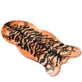 Pūkains Paklājs Nelegālo Dzīvnieku Modelis Dīvāns Gultas Kafijas Galda Dekorēšana Cute Stils Non-slip Mazgājams Iekštelpu Mīksto Shaggy Paklāji